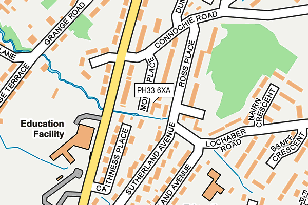 PH33 6XA map - OS OpenMap – Local (Ordnance Survey) PH33 6XA map - OS OpenMap – Local (Ordnance Survey)