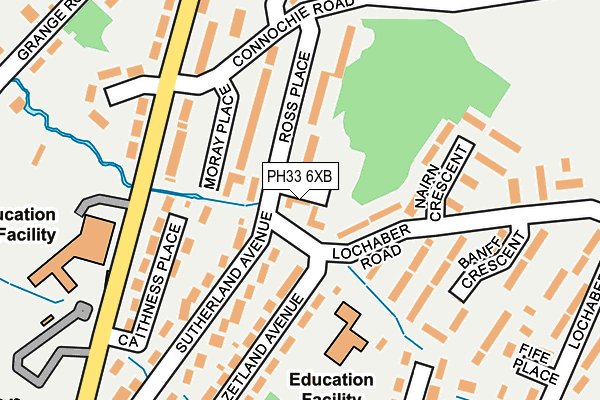 PH33 6XB map - OS OpenMap – Local (Ordnance Survey) PH33 6XB map - OS OpenMap – Local (Ordnance Survey)