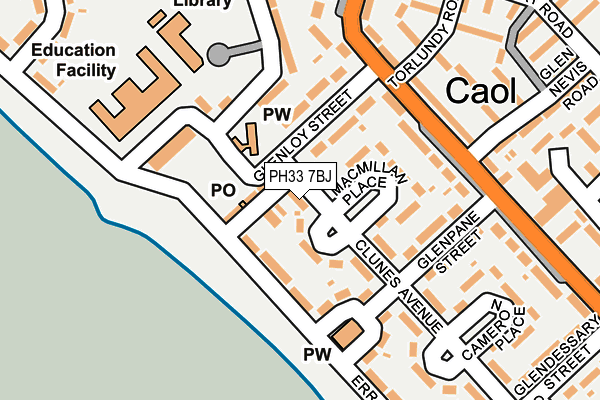 PH33 7BJ map - OS OpenMap – Local (Ordnance Survey) PH33 7BJ map - OS OpenMap – Local (Ordnance Survey)