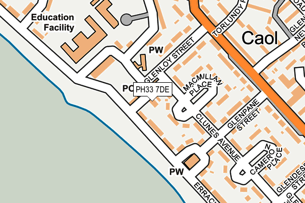 PH33 7DE map - OS OpenMap – Local (Ordnance Survey) PH33 7DE map - OS OpenMap – Local (Ordnance Survey)