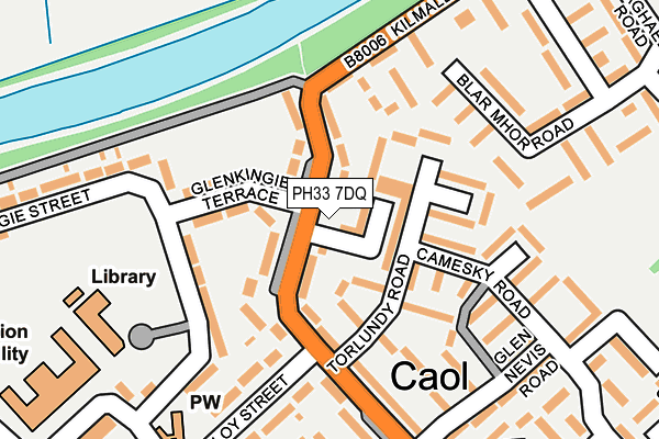 PH33 7DQ map - OS OpenMap – Local (Ordnance Survey) PH33 7DQ map - OS OpenMap – Local (Ordnance Survey)