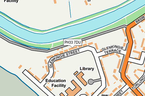 PH33 7DU map - OS OpenMap – Local (Ordnance Survey) PH33 7DU map - OS OpenMap – Local (Ordnance Survey)
