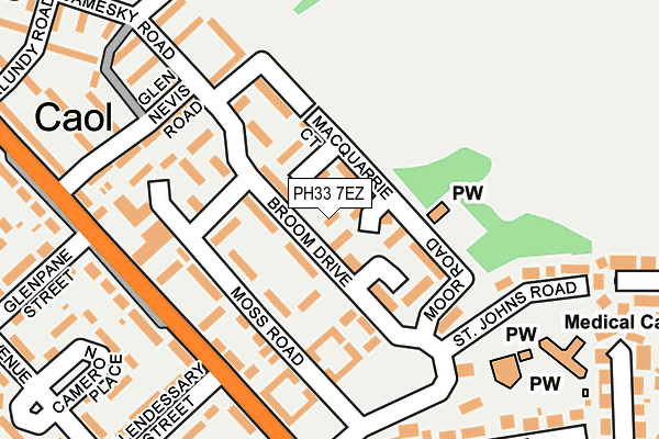 PH33 7EZ map - OS OpenMap – Local (Ordnance Survey) PH33 7EZ map - OS OpenMap – Local (Ordnance Survey)