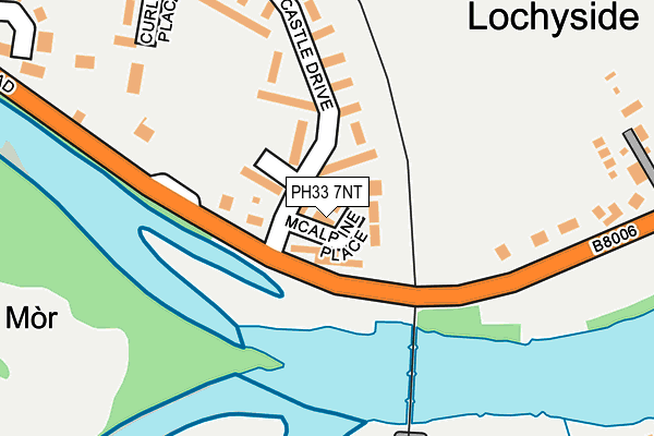 PH33 7NT map - OS OpenMap – Local (Ordnance Survey) PH33 7NT map - OS OpenMap – Local (Ordnance Survey)