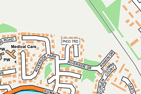 PH33 7RD map - OS OpenMap – Local (Ordnance Survey) PH33 7RD map - OS OpenMap – Local (Ordnance Survey)