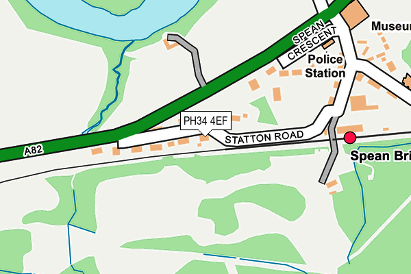 PH34 4EF map - OS OpenMap – Local (Ordnance Survey) PH34 4EF map - OS OpenMap – Local (Ordnance Survey)