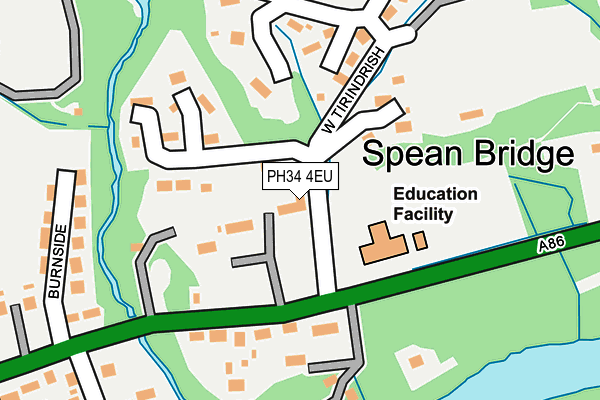 PH34 4EU map - OS OpenMap – Local (Ordnance Survey) PH34 4EU map - OS OpenMap – Local (Ordnance Survey)
