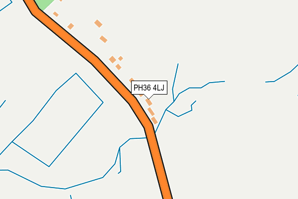 PH36 4LJ map - OS OpenMap – Local (Ordnance Survey) PH36 4LJ map - OS OpenMap – Local (Ordnance Survey)