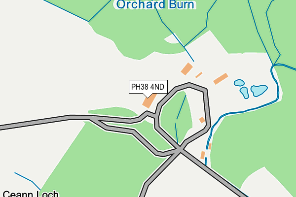 PH38 4ND map - OS OpenMap – Local (Ordnance Survey) PH38 4ND map - OS OpenMap – Local (Ordnance Survey)