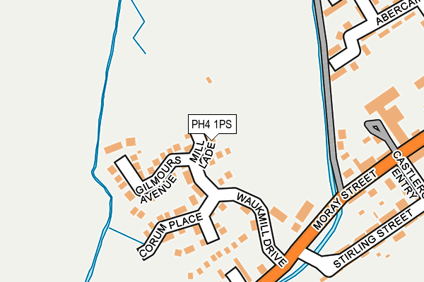 PH4 1PS map - OS OpenMap – Local (Ordnance Survey) PH4 1PS map - OS OpenMap – Local (Ordnance Survey)