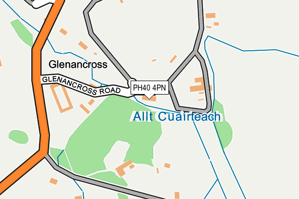 PH40 4PN map - OS OpenMap – Local (Ordnance Survey) PH40 4PN map - OS OpenMap – Local (Ordnance Survey)