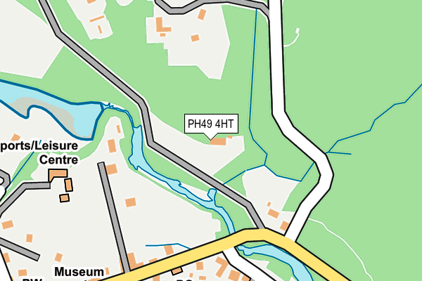 PH49 4HT map - OS OpenMap – Local (Ordnance Survey) PH49 4HT map - OS OpenMap – Local (Ordnance Survey)