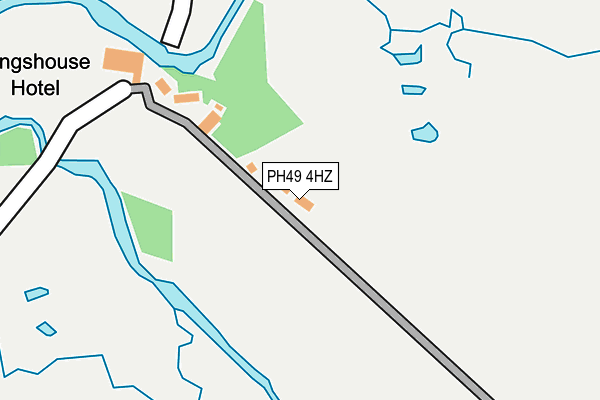 PH49 4HZ map - OS OpenMap – Local (Ordnance Survey) PH49 4HZ map - OS OpenMap – Local (Ordnance Survey)