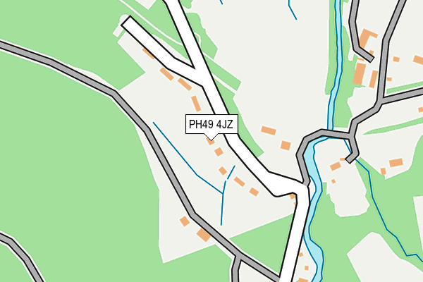 PH49 4JZ map - OS OpenMap – Local (Ordnance Survey) PH49 4JZ map - OS OpenMap – Local (Ordnance Survey)