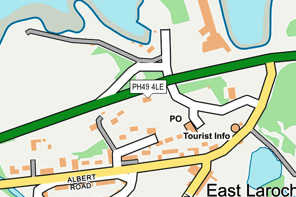 PH49 4LE map - OS OpenMap – Local (Ordnance Survey) PH49 4LE map - OS OpenMap – Local (Ordnance Survey)