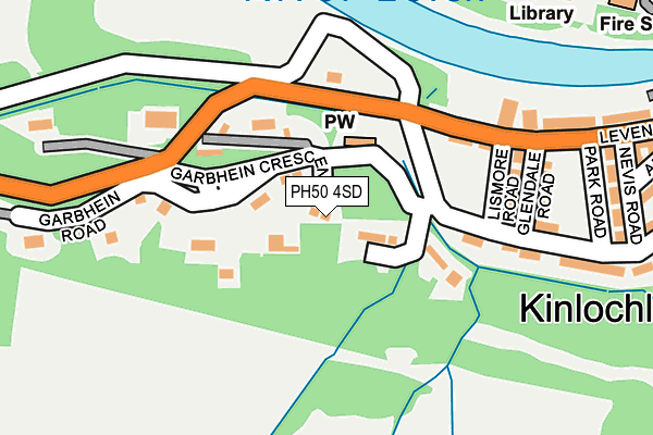 PH50 4SD map - OS OpenMap – Local (Ordnance Survey) PH50 4SD map - OS OpenMap – Local (Ordnance Survey)