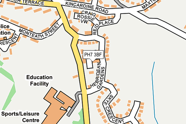 PH7 3BF map - OS OpenMap – Local (Ordnance Survey) PH7 3BF map - OS OpenMap – Local (Ordnance Survey)
