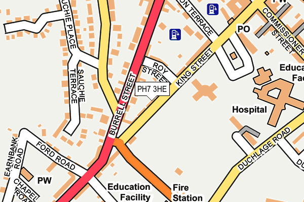 PH7 3HE map - OS OpenMap – Local (Ordnance Survey) PH7 3HE map - OS OpenMap – Local (Ordnance Survey)