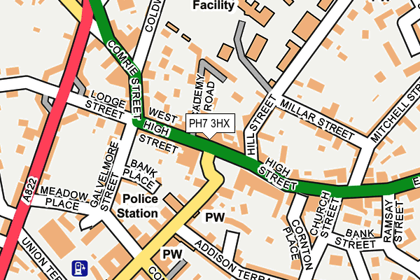 PH7 3HX map - OS OpenMap – Local (Ordnance Survey) PH7 3HX map - OS OpenMap – Local (Ordnance Survey)