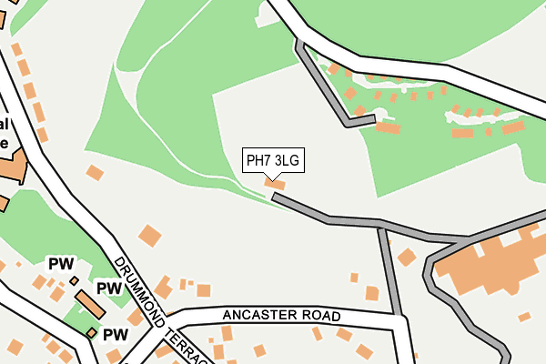 PH7 3LG map - OS OpenMap – Local (Ordnance Survey) PH7 3LG map - OS OpenMap – Local (Ordnance Survey)