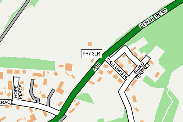 PH7 3LR map - OS OpenMap – Local (Ordnance Survey) PH7 3LR map - OS OpenMap – Local (Ordnance Survey)