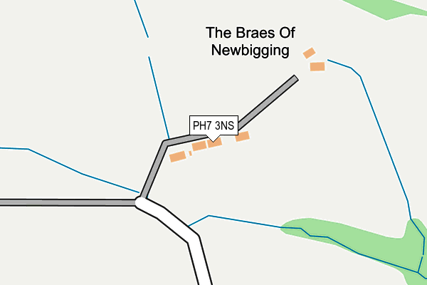 PH7 3NS map - OS OpenMap – Local (Ordnance Survey) PH7 3NS map - OS OpenMap – Local (Ordnance Survey)