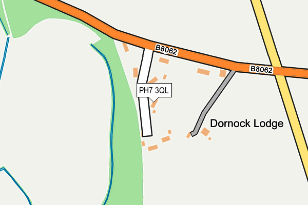 PH7 3QL map - OS OpenMap – Local (Ordnance Survey) PH7 3QL map - OS OpenMap – Local (Ordnance Survey)