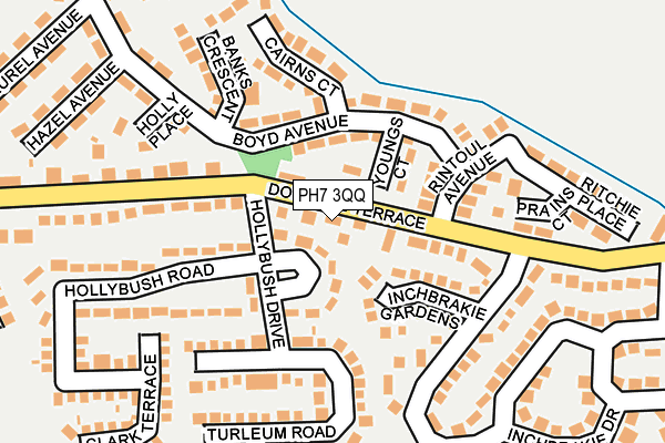 PH7 3QQ map - OS OpenMap – Local (Ordnance Survey) PH7 3QQ map - OS OpenMap – Local (Ordnance Survey)