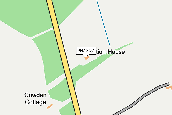 PH7 3QZ map - OS OpenMap – Local (Ordnance Survey) PH7 3QZ map - OS OpenMap – Local (Ordnance Survey)