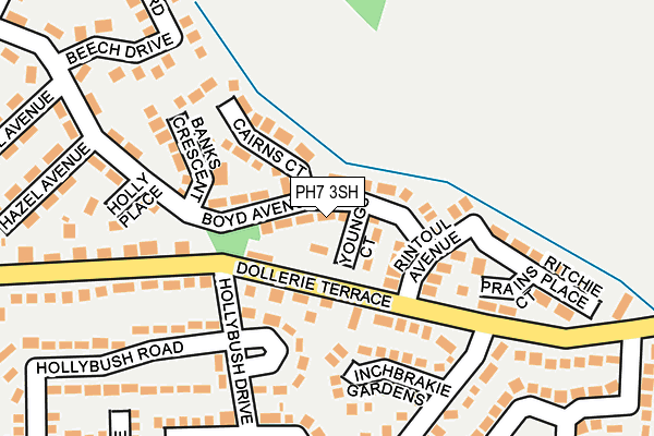 PH7 3SH map - OS OpenMap – Local (Ordnance Survey) PH7 3SH map - OS OpenMap – Local (Ordnance Survey)