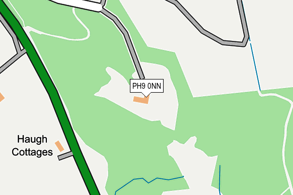 PH9 0NN map - OS OpenMap – Local (Ordnance Survey) PH9 0NN map - OS OpenMap – Local (Ordnance Survey)