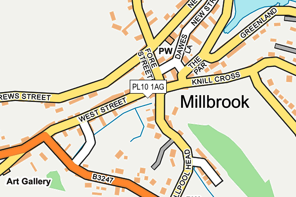 PL10 1AG map - OS OpenMap – Local (Ordnance Survey) PL10 1AG map - OS OpenMap – Local (Ordnance Survey)