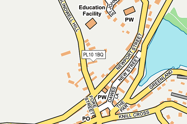 PL10 1BQ map - OS OpenMap – Local (Ordnance Survey) PL10 1BQ map - OS OpenMap – Local (Ordnance Survey)