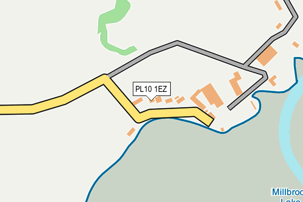 PL10 1EZ map - OS OpenMap – Local (Ordnance Survey) PL10 1EZ map - OS OpenMap – Local (Ordnance Survey)