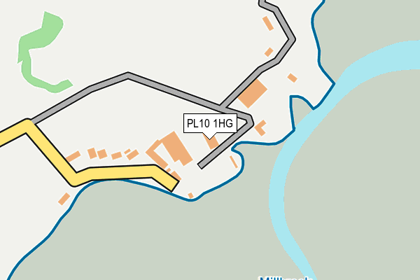 PL10 1HG map - OS OpenMap – Local (Ordnance Survey) PL10 1HG map - OS OpenMap – Local (Ordnance Survey)