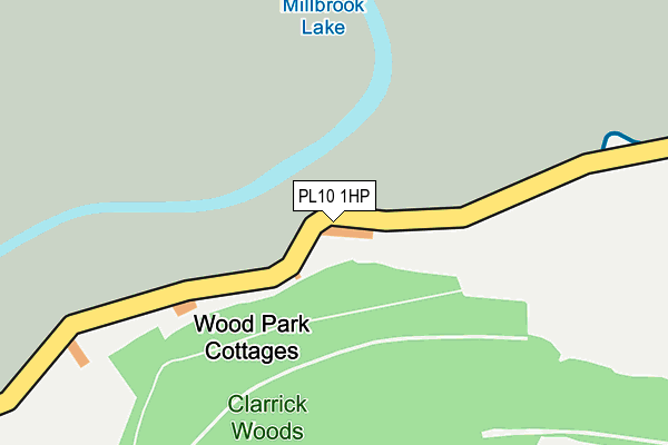 PL10 1HP map - OS OpenMap – Local (Ordnance Survey) PL10 1HP map - OS OpenMap – Local (Ordnance Survey)