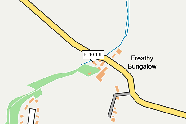 PL10 1JL map - OS OpenMap – Local (Ordnance Survey) PL10 1JL map - OS OpenMap – Local (Ordnance Survey)