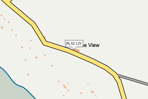 PL10 1JY map - OS OpenMap – Local (Ordnance Survey) PL10 1JY map - OS OpenMap – Local (Ordnance Survey)