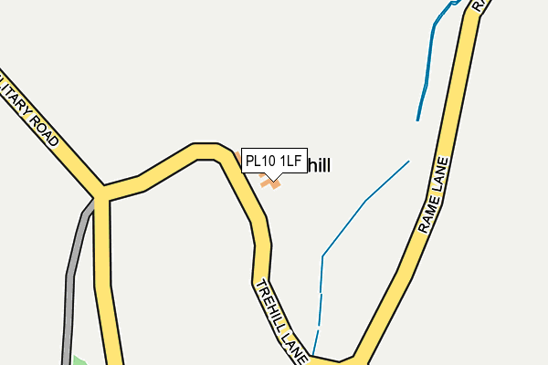 PL10 1LF map - OS OpenMap – Local (Ordnance Survey) PL10 1LF map - OS OpenMap – Local (Ordnance Survey)