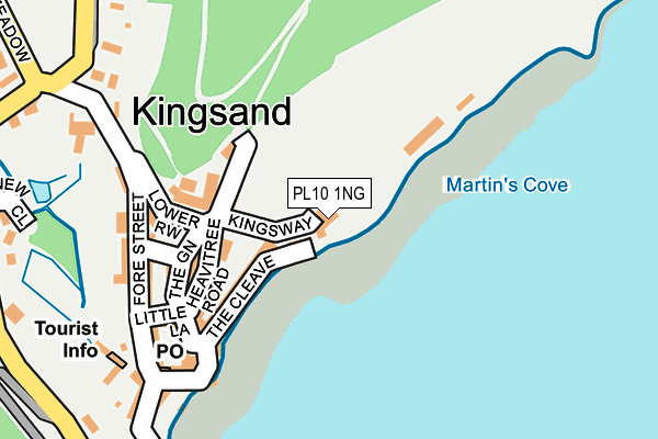 PL10 1NG map - OS OpenMap – Local (Ordnance Survey) PL10 1NG map - OS OpenMap – Local (Ordnance Survey)