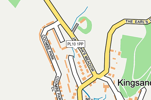 PL10 1PP map - OS OpenMap – Local (Ordnance Survey) PL10 1PP map - OS OpenMap – Local (Ordnance Survey)
