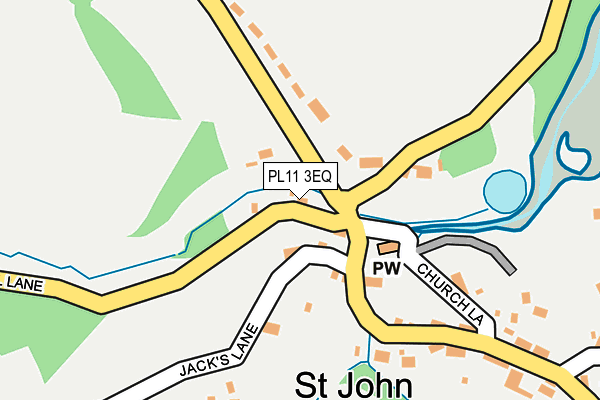 PL11 3EQ map - OS OpenMap – Local (Ordnance Survey) PL11 3EQ map - OS OpenMap – Local (Ordnance Survey)