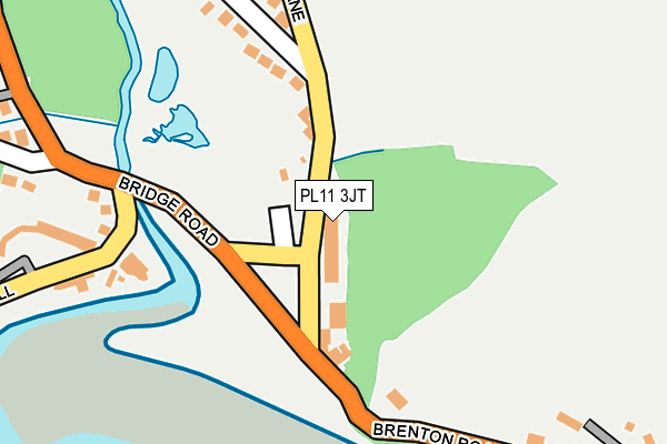 PL11 3JT map - OS OpenMap – Local (Ordnance Survey) PL11 3JT map - OS OpenMap – Local (Ordnance Survey)