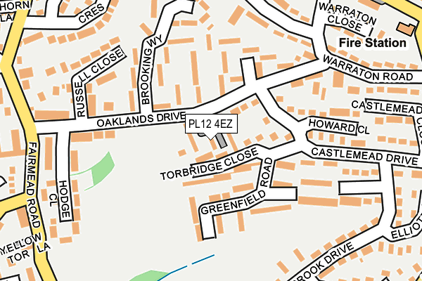 PL12 4EZ map - OS OpenMap – Local (Ordnance Survey) PL12 4EZ map - OS OpenMap – Local (Ordnance Survey)