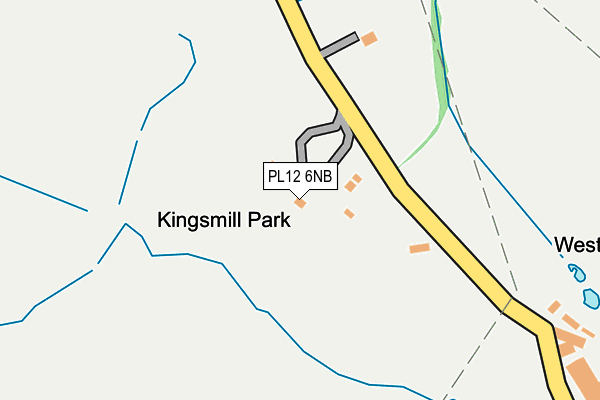 PL12 6NB map - OS OpenMap – Local (Ordnance Survey) PL12 6NB map - OS OpenMap – Local (Ordnance Survey)