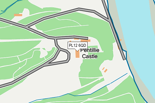 PL12 6QD map - OS OpenMap – Local (Ordnance Survey) PL12 6QD map - OS OpenMap – Local (Ordnance Survey)