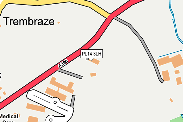 PL14 3LH map - OS OpenMap – Local (Ordnance Survey) PL14 3LH map - OS OpenMap – Local (Ordnance Survey)