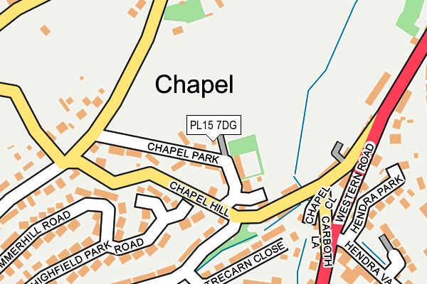 PL15 7DG map - OS OpenMap – Local (Ordnance Survey) PL15 7DG map - OS OpenMap – Local (Ordnance Survey)