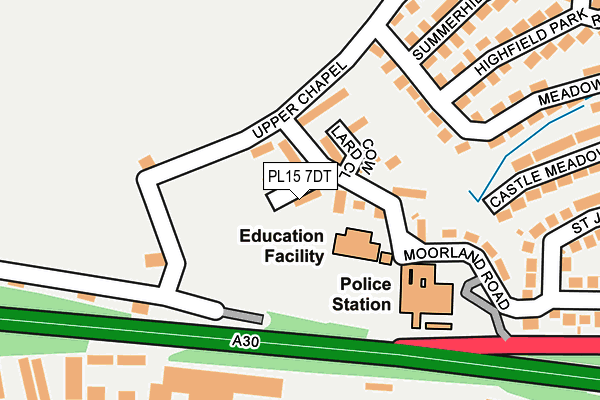 PL15 7DT map - OS OpenMap – Local (Ordnance Survey) PL15 7DT map - OS OpenMap – Local (Ordnance Survey)