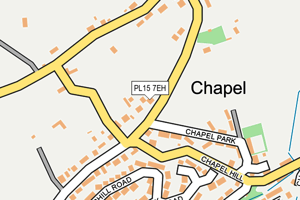 PL15 7EH map - OS OpenMap – Local (Ordnance Survey) PL15 7EH map - OS OpenMap – Local (Ordnance Survey)
